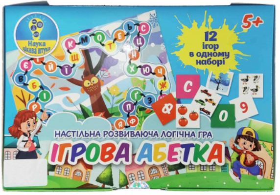 Настольная развивающая игра Игорова абетка 5+. Резиденция Алхимика Настольная развивающая игра Игорова абетка 5+. Резиденция Алхимика