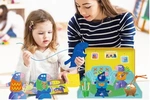 Набір для творчості Avenir Бокс для шиття Сімейка кротів (CH201760). Изображение №7