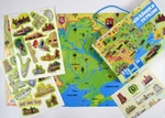 Обучающая игра с многоразовыми наклейками Достопримечательности Украины. Изображение №1