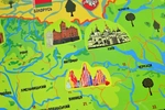 Обучающая игра с многоразовыми наклейками Достопримечательности Украины. Изображение №5