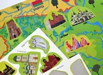 Обучающая игра с многоразовыми наклейками Достопримечательности Украины. Изображение №7