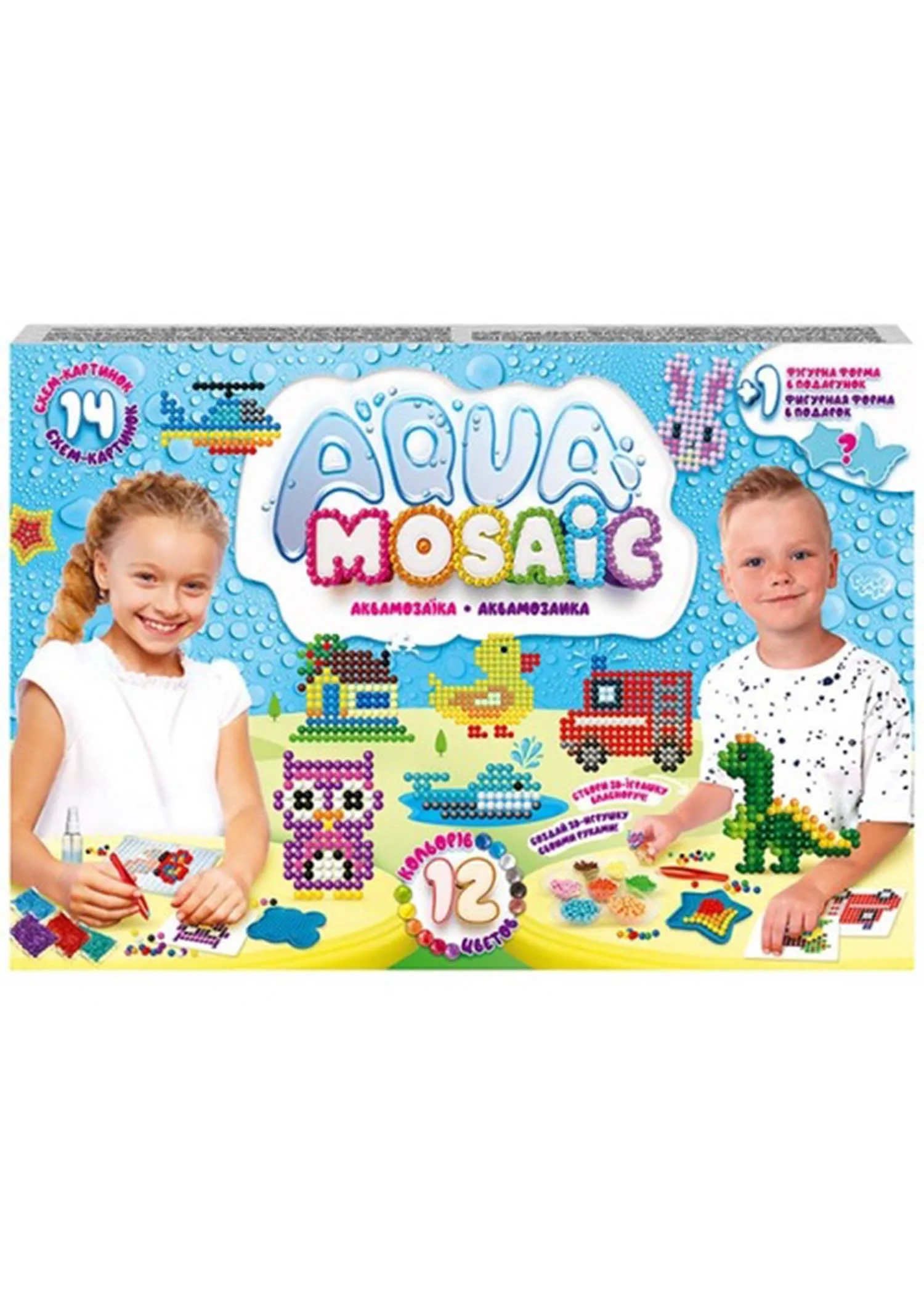 Креативна творчість Danko Toys Aqua Mosaic малий набір (AM-01-03) Креативна творчість Danko Toys Aqua Mosaic малий набір (AM-01-03)