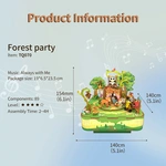 Конструктор 3D міні-будинок. Tonecheer. Forest Party. TQ070. Изображение №2