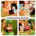 Конструктор 3D міні-будинок. Tonecheer. Forest Party. TQ070. Изображение №3