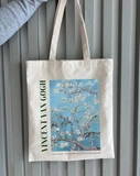 Экошопер BookOpt BK4098 Vincent Van Gogh Almond Blossom, бежевый. Изображение №5