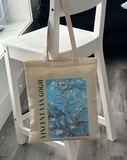 Экошопер BookOpt BK4098 Vincent Van Gogh Almond Blossom, бежевый. Изображение №6