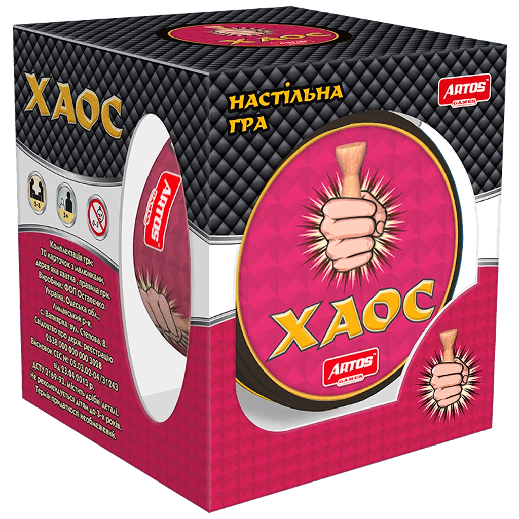 Хаос Artos Games Настольная игра Хаос Artos Games Настольная игра