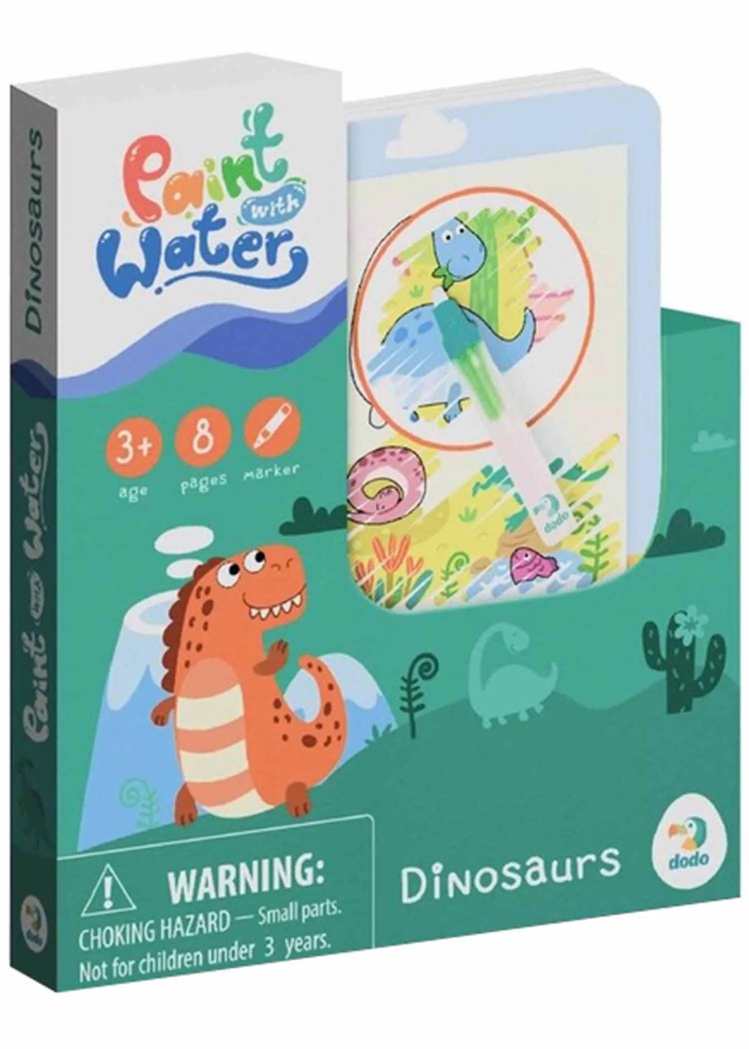 Малюй водою Динозаври Dodo (300310) Малюй водою Динозаври Dodo (300310)