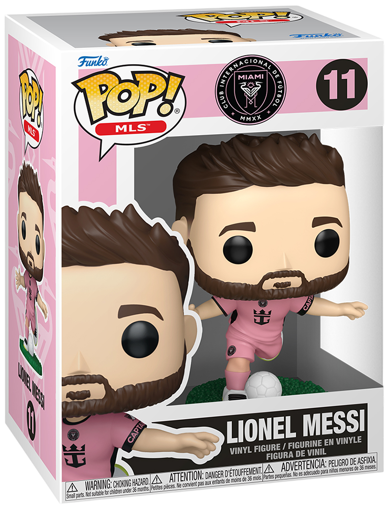 Фігурка Funko Pop Football Inter Miami Ліонель Мессі рожева форма Фігурка Funko Pop Football Inter Miami Ліонель Мессі рожева форма