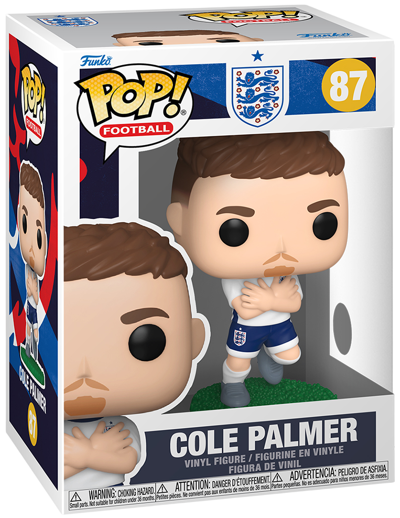 Фігурка Funko Pop Football Англія Коул Палмер Фігурка Funko Pop Football Англія Коул Палмер
