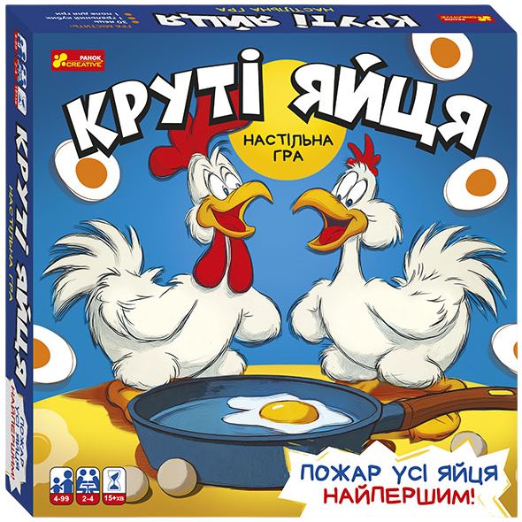 Настільна гра «Круті яйця» Настільна гра «Круті яйця»
