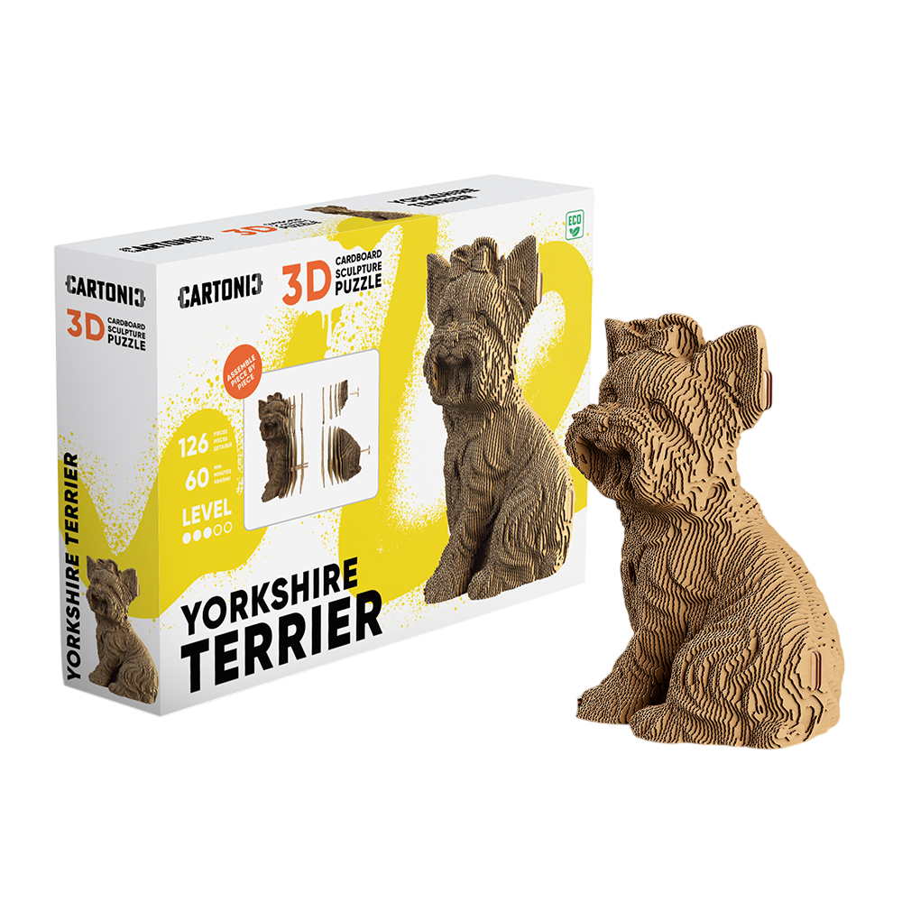 Картонний конструктор «Cartonic 3D Puzzle YORKSHIRE TERRIER» Картонний конструктор «Cartonic 3D Puzzle YORKSHIRE TERRIER»