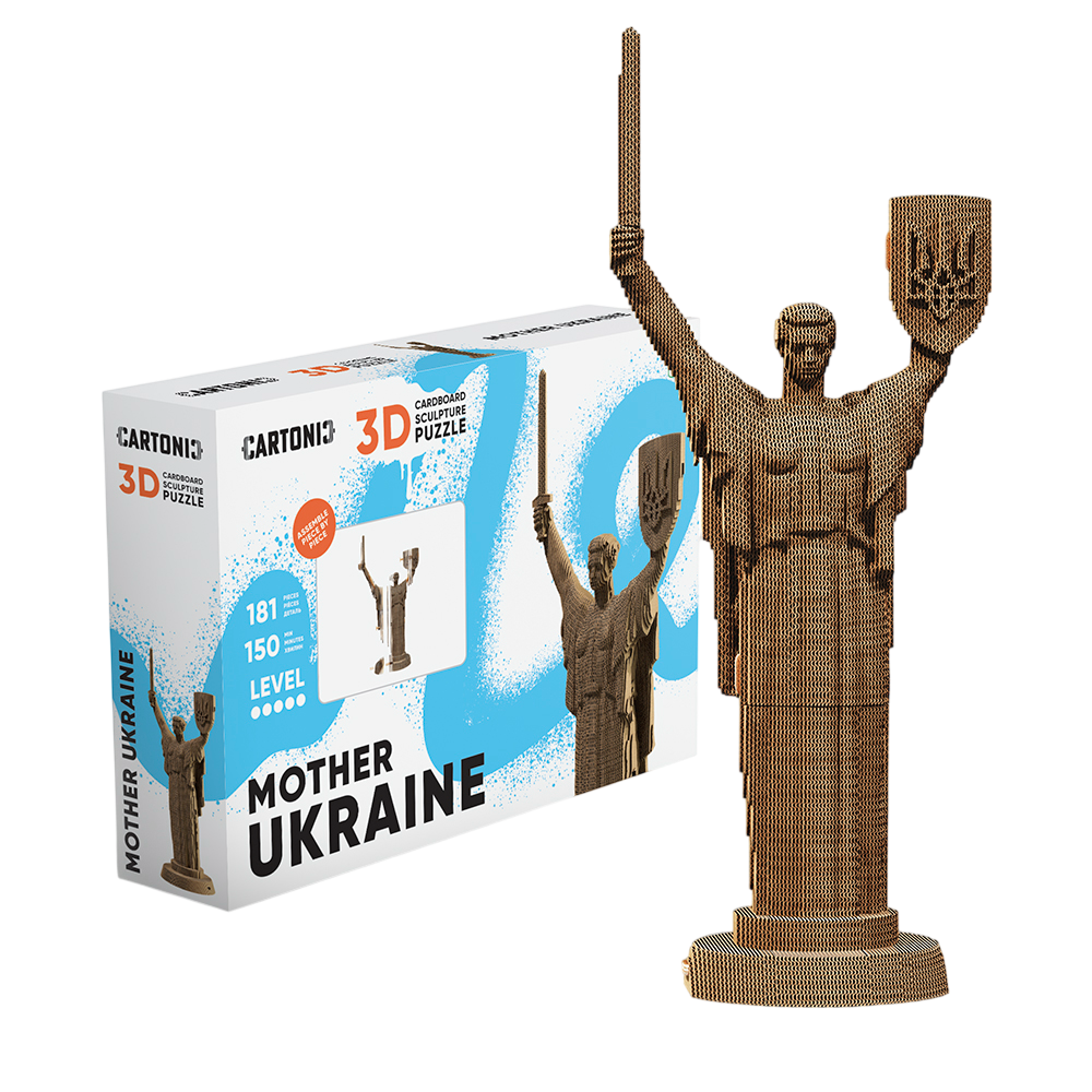 Картонний конструктор «Cartonic 3D Puzzle MOTHER UKRAINE» Картонний конструктор «Cartonic 3D Puzzle MOTHER UKRAINE»