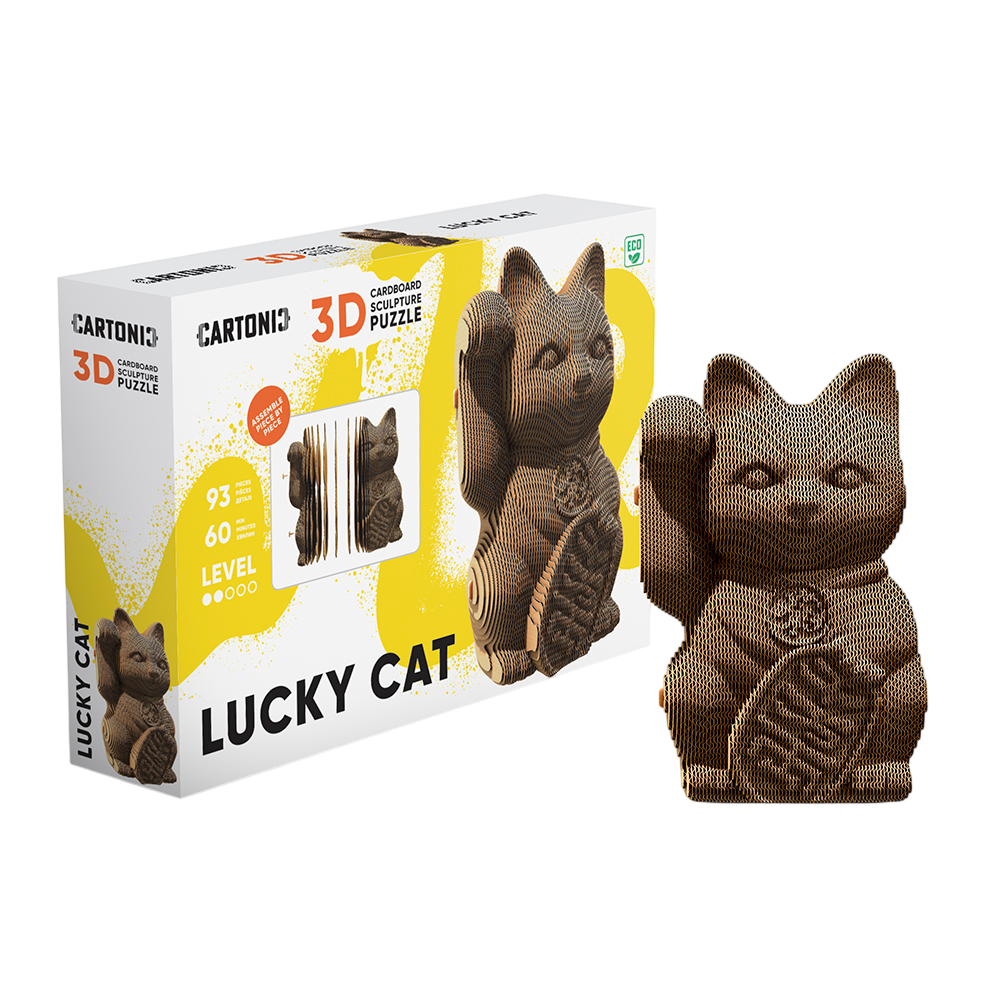 Картонний конструктор «Cartonic 3D Puzzle Lucky cat» Картонний конструктор «Cartonic 3D Puzzle Lucky cat»