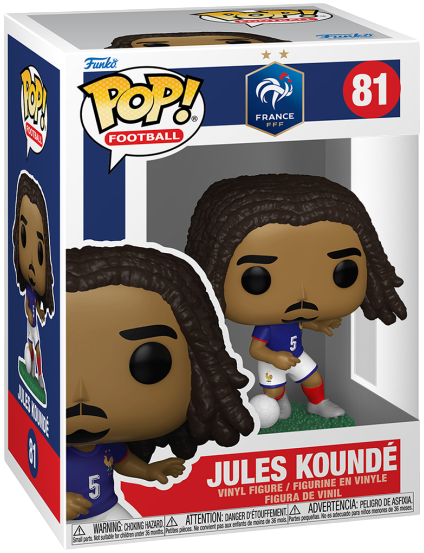 Фігурка Funko Pop Football France Жуль Кунде Фігурка Funko Pop Football France Жуль Кунде