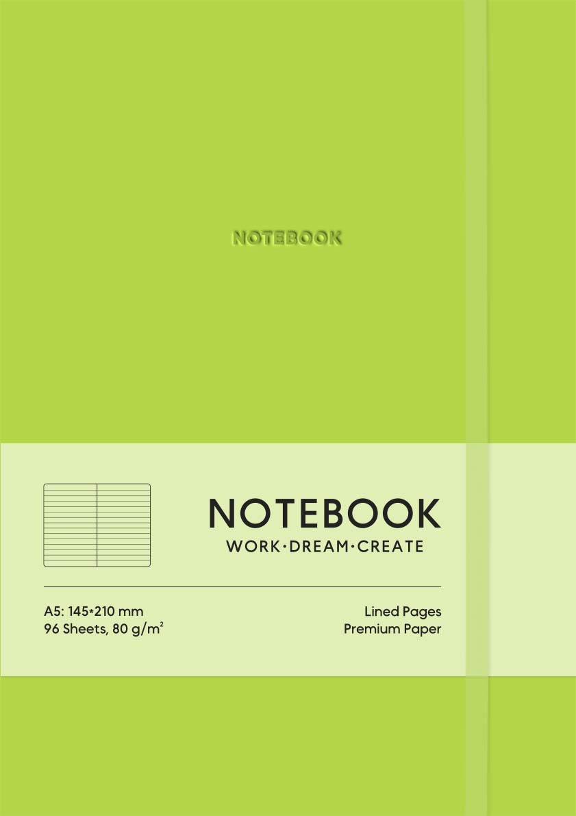 Блокнот «Notebook» у лінію (зелений) Блокнот «Notebook» у лінію (зелений)