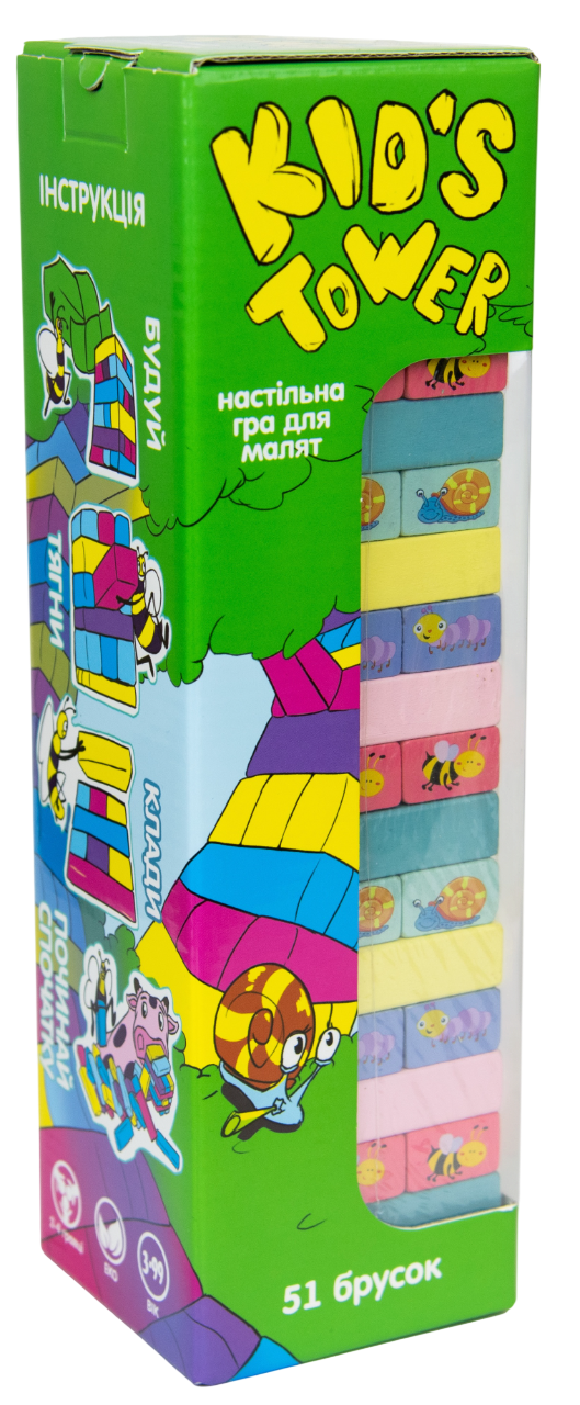 Розважальна гра «Kid's Tower» Розважальна гра «Kid's Tower»