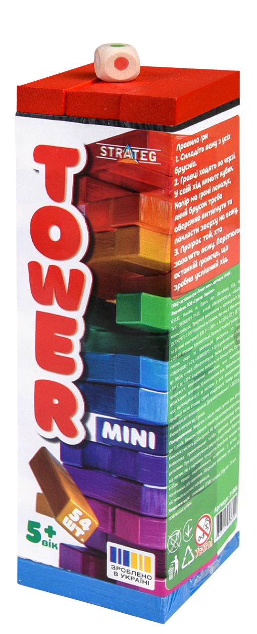 Настільна гра «TOWER MINI» Настільна гра «TOWER MINI»