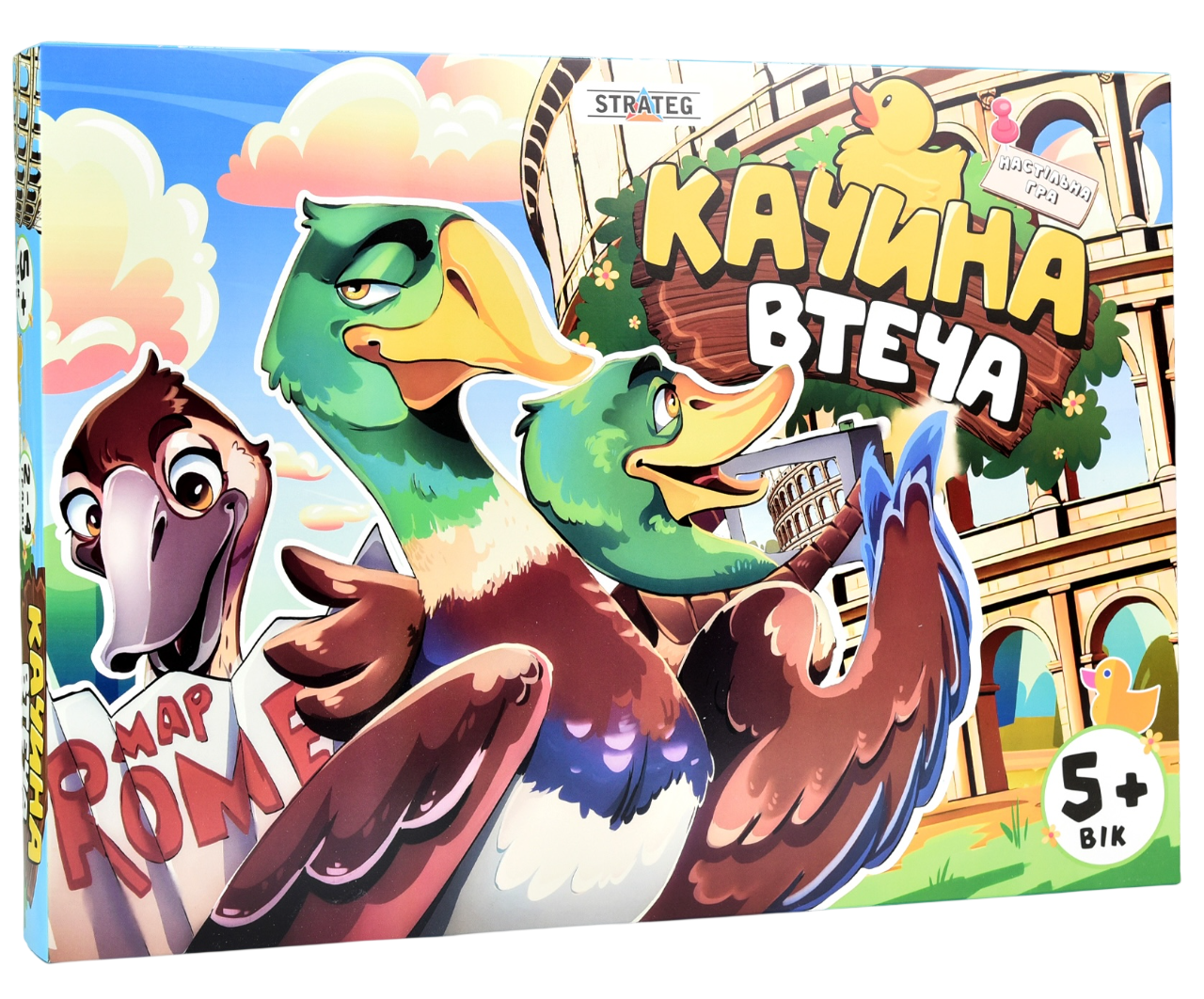 Настольная игра «Утиный побег» Настольная игра «Утиный побег»