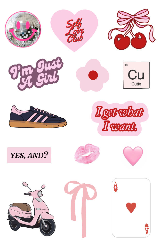 Стікерпак 3Д «Cutie» Стікерпак 3Д «Cutie»