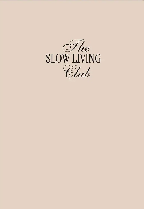 Блокнот «Slow Living Club» Блокнот «Slow Living Club»