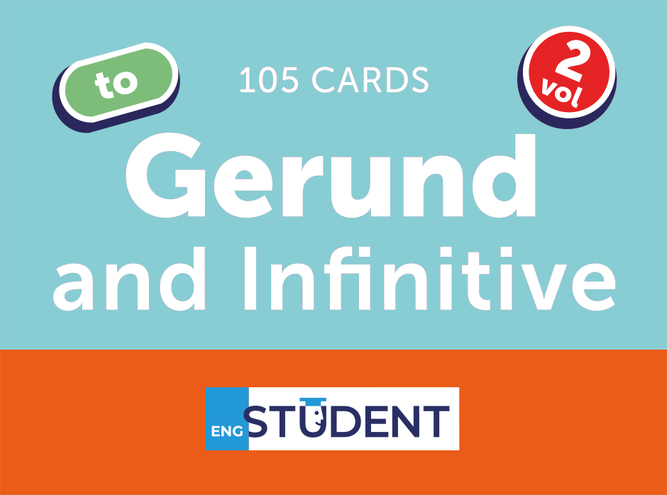 Картки для вивчення - GERUND AND INFINITIVE VOL.2 Картки для вивчення - GERUND AND INFINITIVE VOL.2