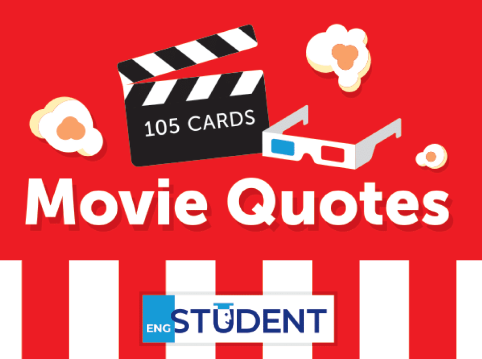 Карти для вивчення - Movie Quotes Карти для вивчення - Movie Quotes