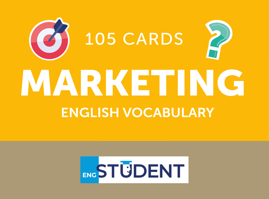 Картки для вивчення - Marketing English Vocabulary Картки для вивчення - Marketing English Vocabulary