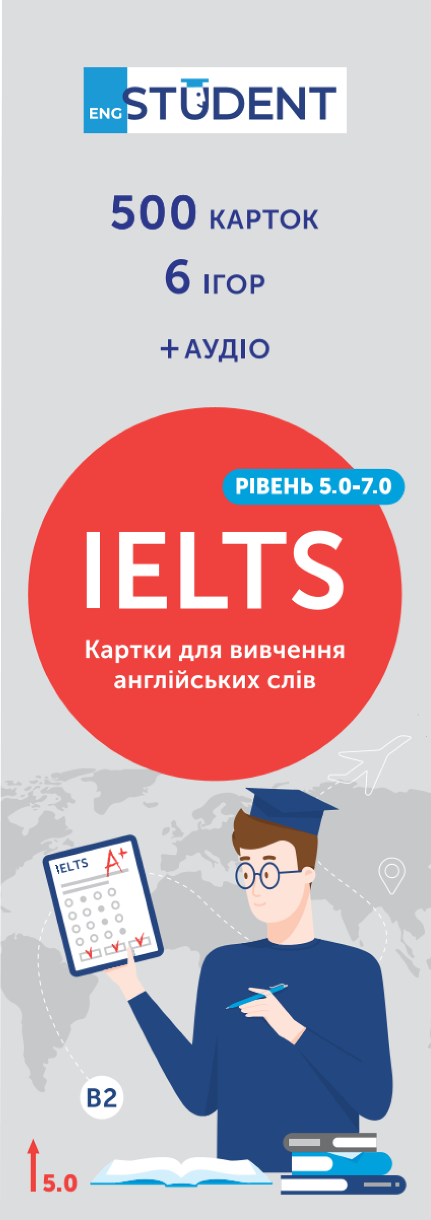 Картки для вивчення - IELTS 5.0-7.0 Картки для вивчення - IELTS 5.0-7.0