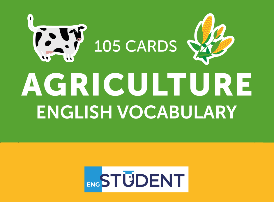 Картки для вивчення - Agriculture English Vocabulary Картки для вивчення - Agriculture English Vocabulary