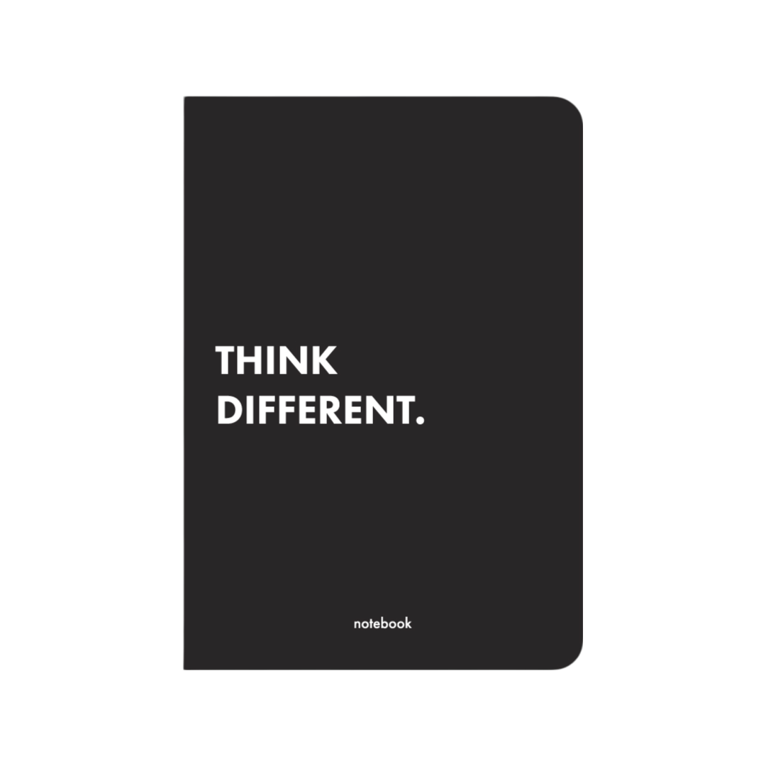 Блокнот "Think Different" чорний Блокнот "Think Different" чорний
