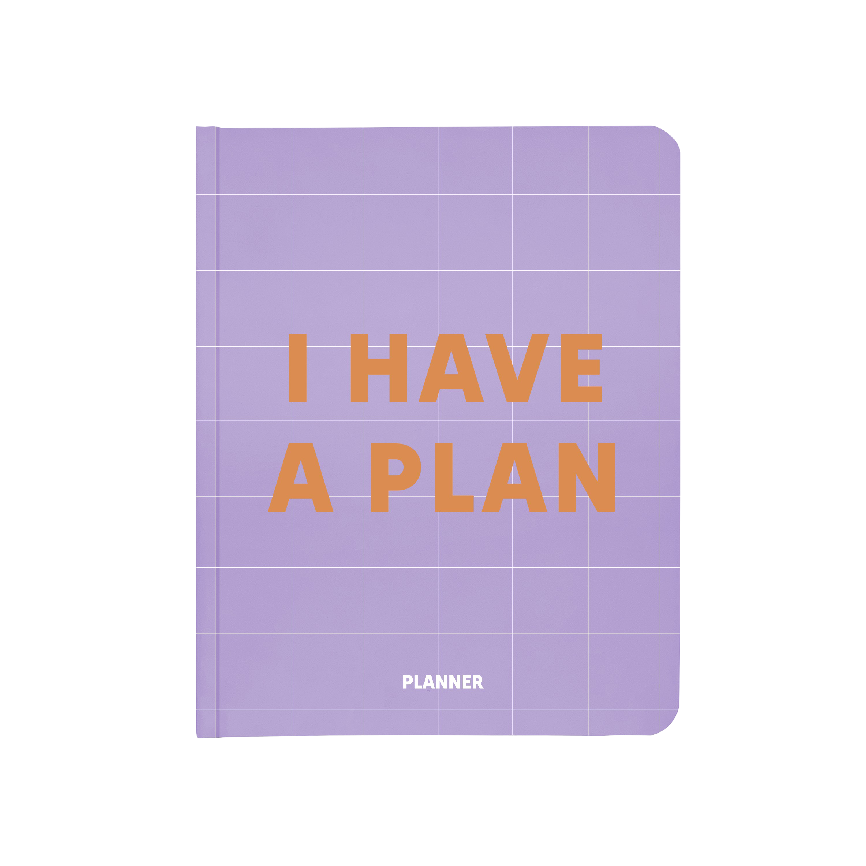 Блокнот для планування "I HAVE A PLAN" бузковий Блокнот для планування "I HAVE A PLAN" бузковий