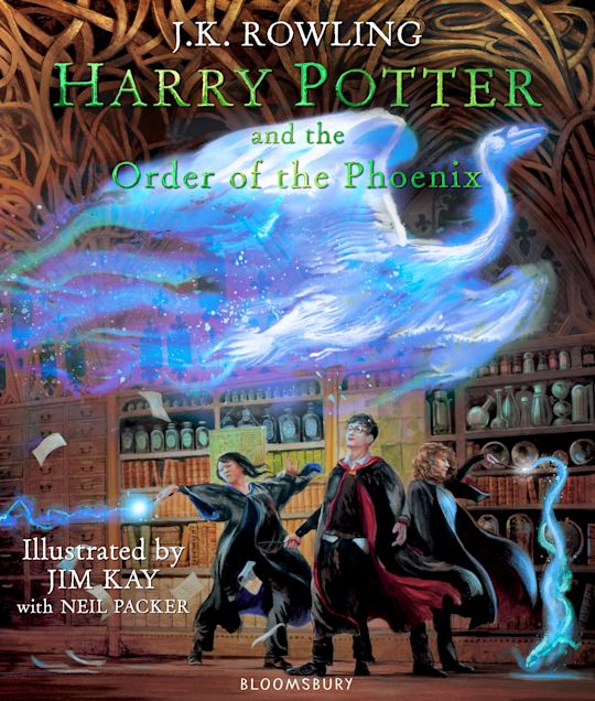 Harry Potter and the Order of the Phoenix - Illustrated Hardback Editon Harry Potter and the Order of the Phoenix - Illustrated Hardback Editon