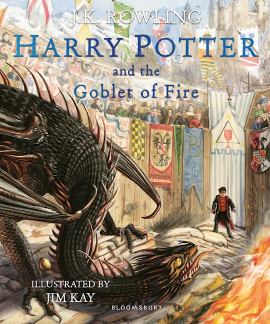 Harry Potter and the Goblet of Fire - Illustrated Hardback Editon Harry Potter and the Goblet of Fire - Illustrated Hardback Editon