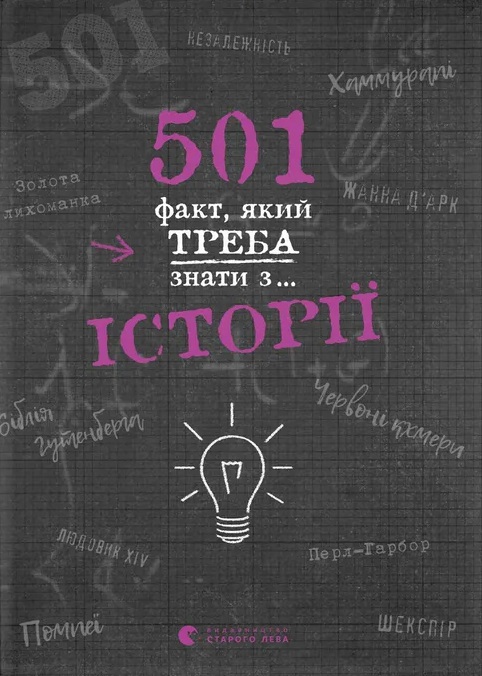 501 факт, який треба знати з... історії 501 факт, який треба знати з... історії