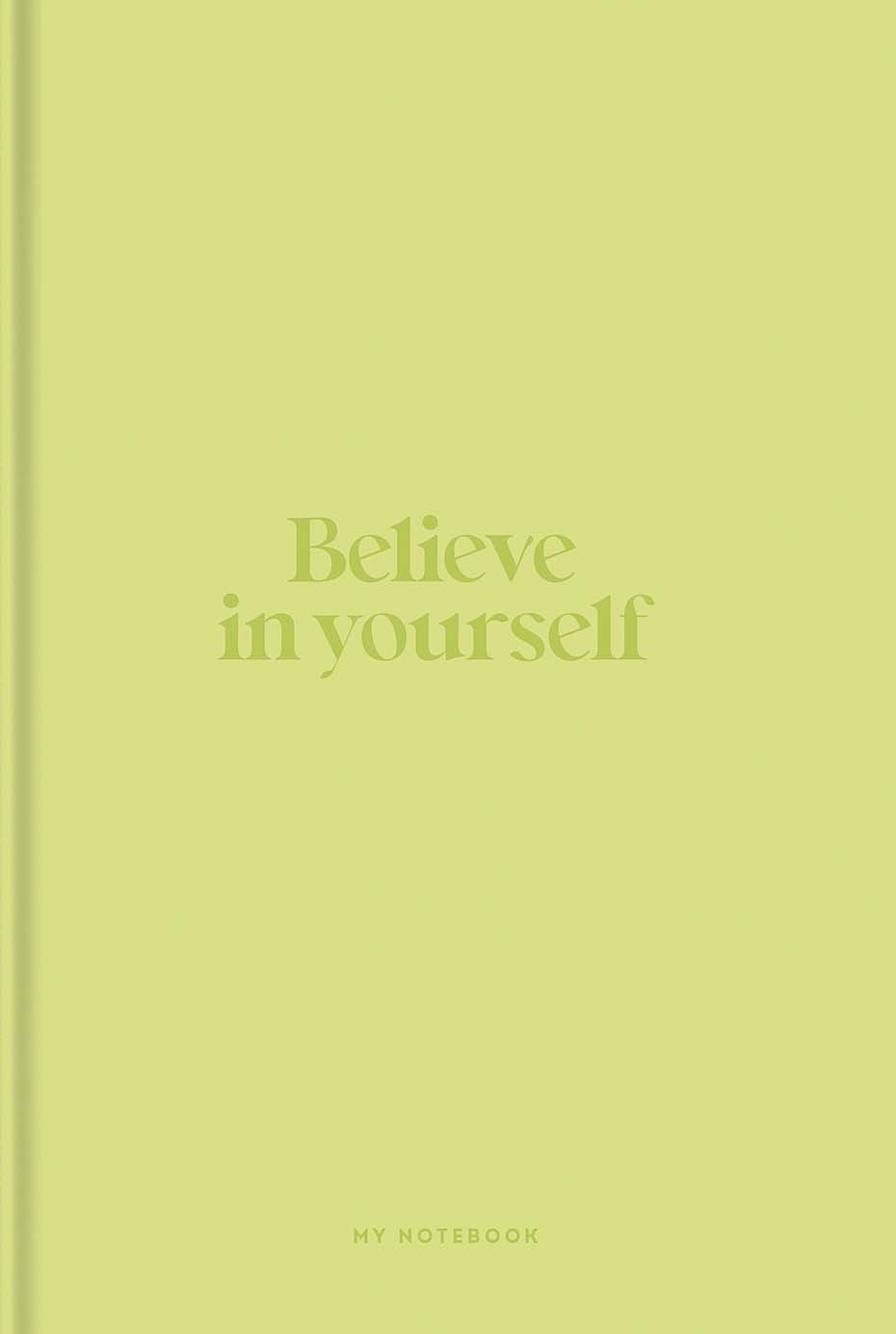 Зошит в інтегральній палітурці «Believe in yourself» у клітинку Зошит в інтегральній палітурці «Believe in yourself» у клітинку