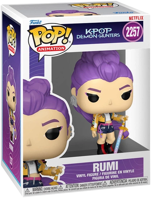 Фігурка Funko Pop K-Pop Demon hunters S2 Румі Фігурка Funko Pop K-Pop Demon hunters S2 Румі