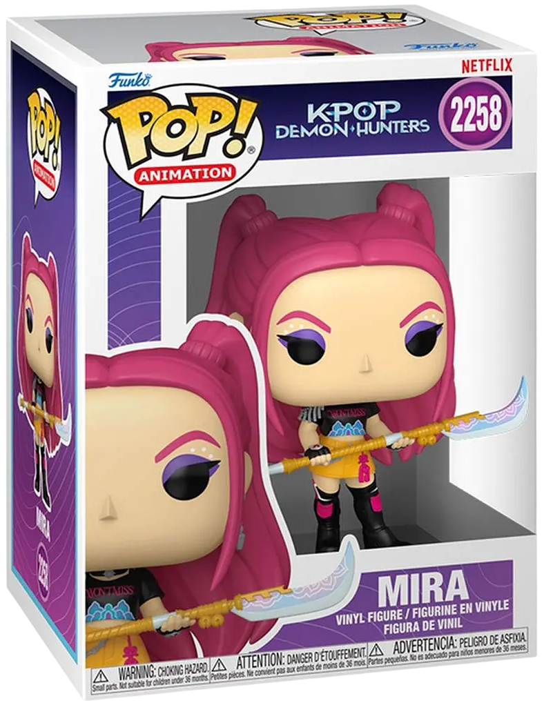 Фігурка Funko Pop K-Pop Demon hunters S2 Міра Фігурка Funko Pop K-Pop Demon hunters S2 Міра