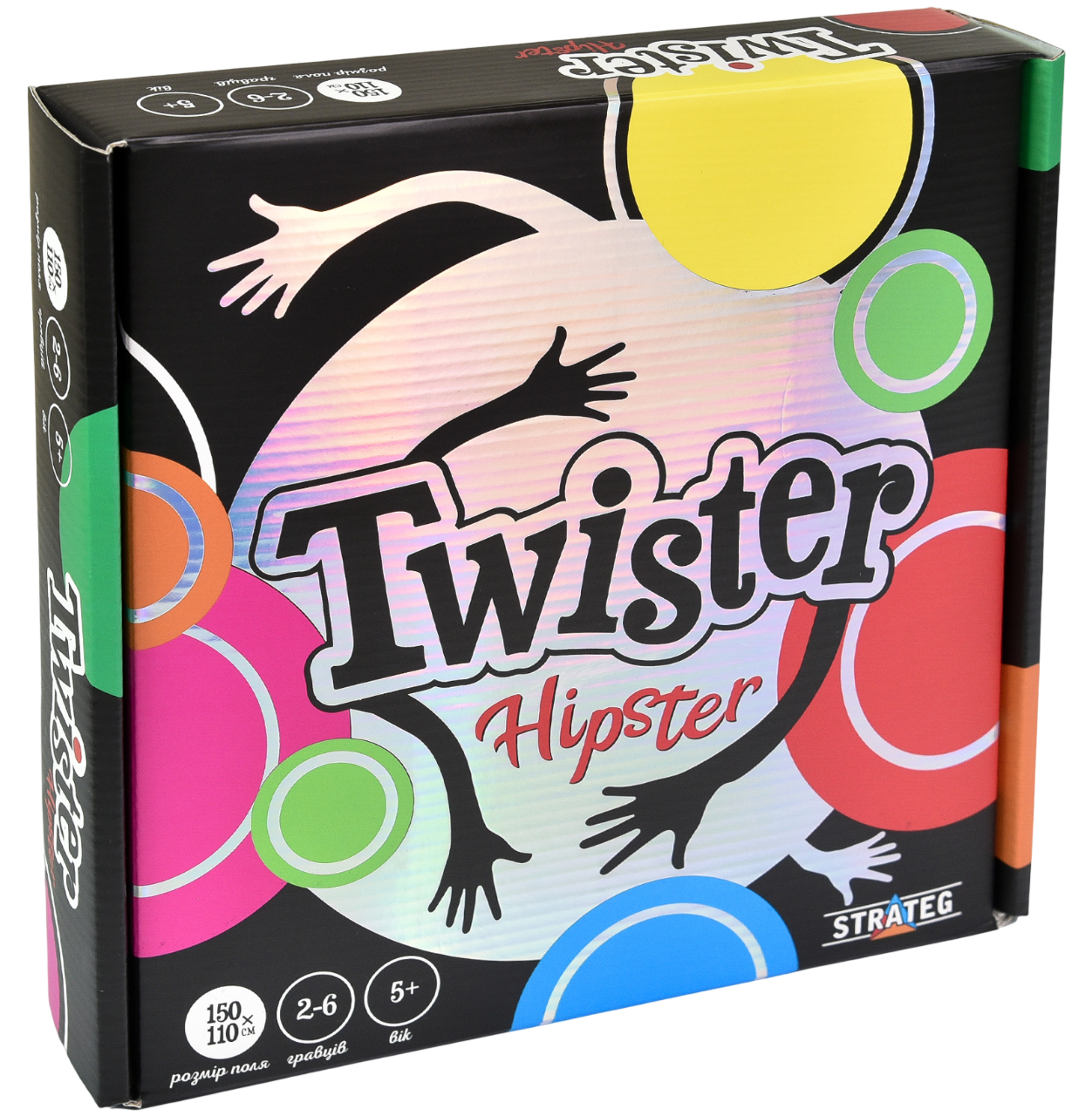 Развлекательная игра «Twister-hipster» Развлекательная игра «Twister-hipster»