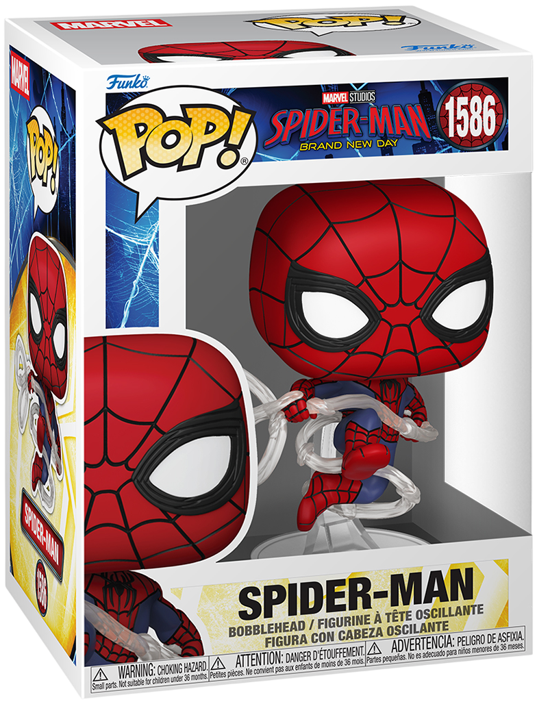 Фігурка Funko Pop Marvel Людина-павук Абсолютно новий день Фігурка Funko Pop Marvel Людина-павук Абсолютно новий день
