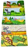 Настольная игра Киевская Фабрика Игрушек Мои первые игры. Мамы и малыши. животные Африки. Изображение №5