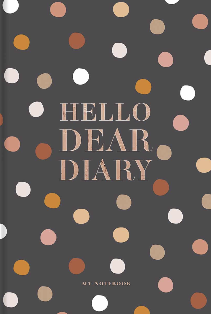 Тетрадь для записей в линию «Hello dear diary» Тетрадь для записей в линию «Hello dear diary»