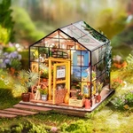Конструктор 3D міні-будинок Robotime Rolife Cathy’s Flower House DG104. Зображення №1