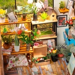 Конструктор 3D міні-будинок Robotime Rolife Cathy’s Flower House DG104. Зображення №5