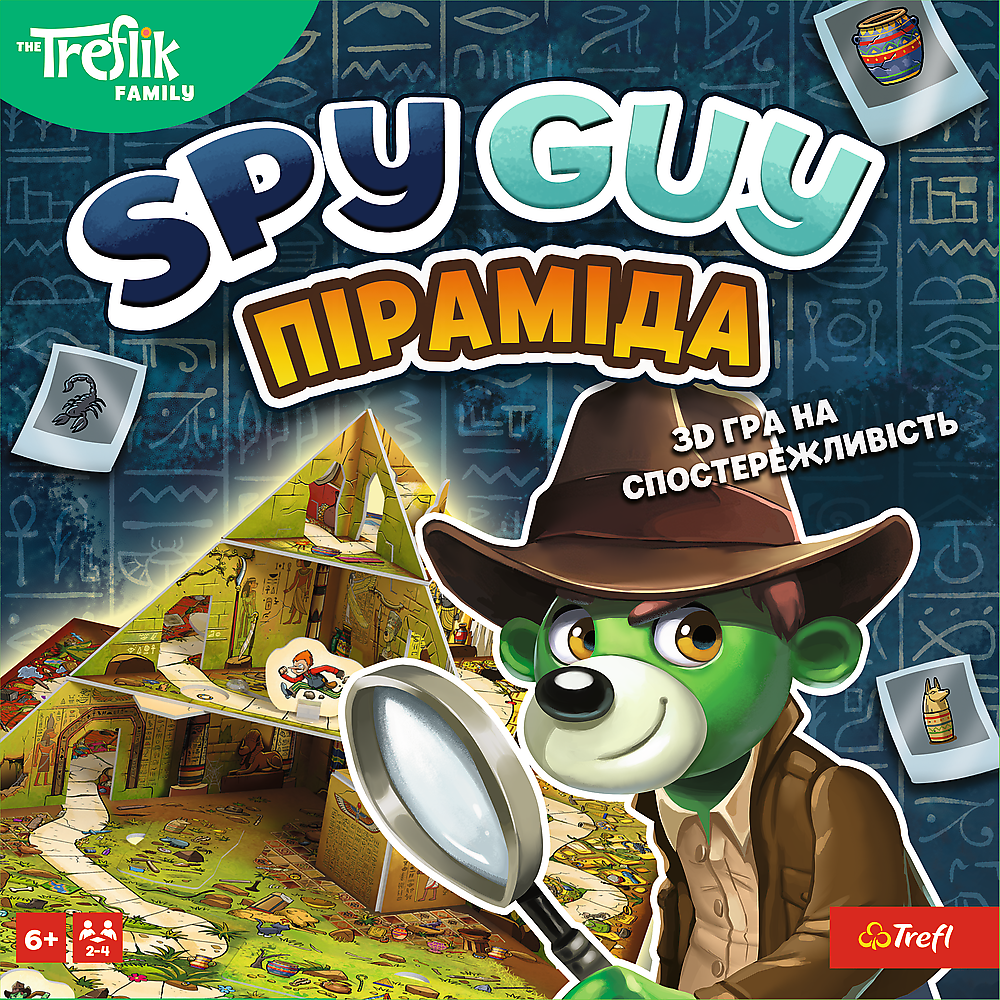 Настольная игра Trefl Spy Guy Пирамида Настольная игра Trefl Spy Guy Пирамида