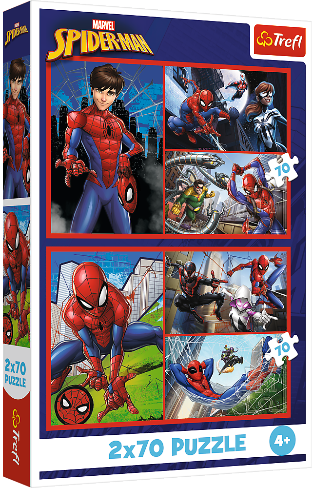 Пазли Trefl Spiderman Павукові історії 2 в 1 Пазли Trefl Spiderman Павукові історії 2 в 1