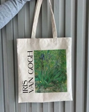 Екошопер BookOpt BK4114 Van Gogh Iris, бежевий. Изображение №5