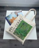 Екошопер BookOpt BK4114 Van Gogh Iris, бежевий. Изображение №8