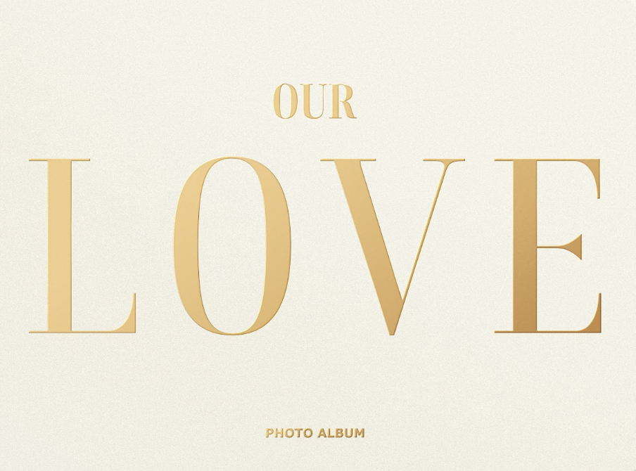 Фотоальбом A4 «Our love» світлий Фотоальбом A4 «Our love» світлий