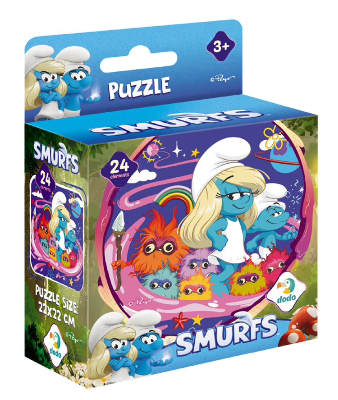 Пазл на 24 элемента The Smurfs. Малыши Пути! Пазл на 24 элемента The Smurfs. Малыши Пути!